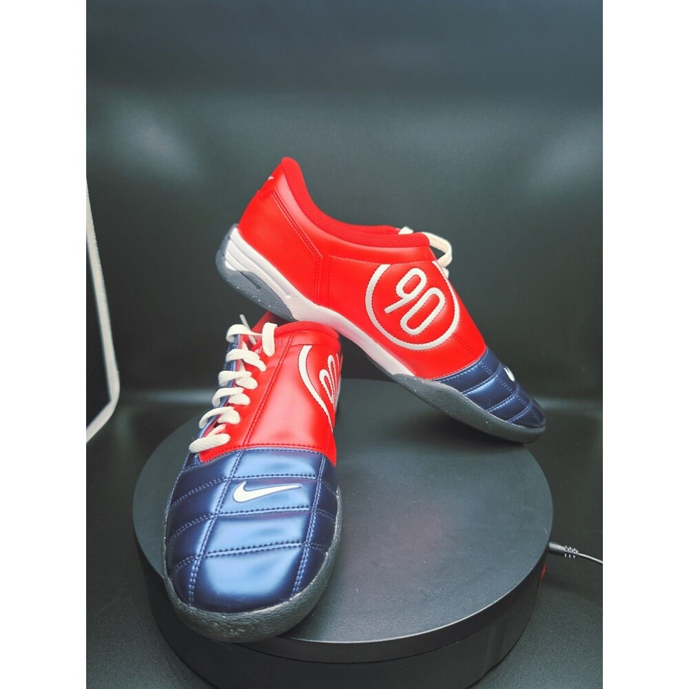 Nike Total 90 3 SP USA Men’s Low Top Lace-Up Sneaker Red/Blue/White Size 11 MEN - Picture 3 of 7